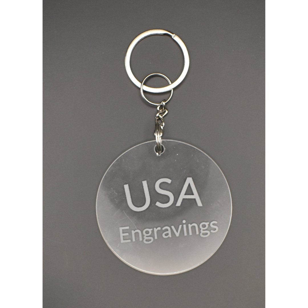 Acrylic keychain