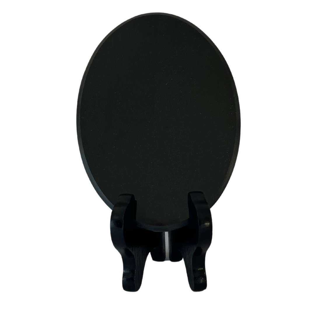 Oval granite tile