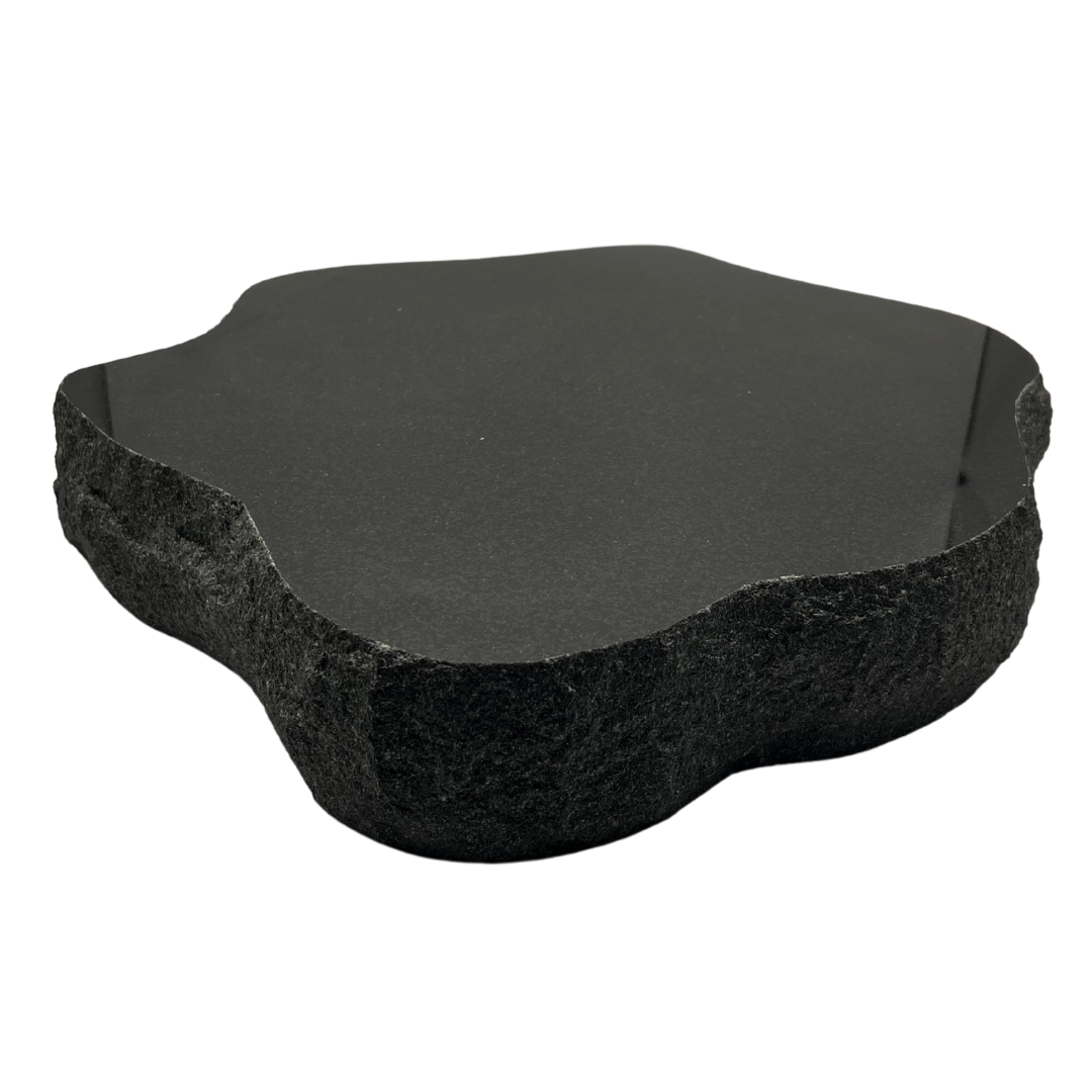 Rustic granite marker
