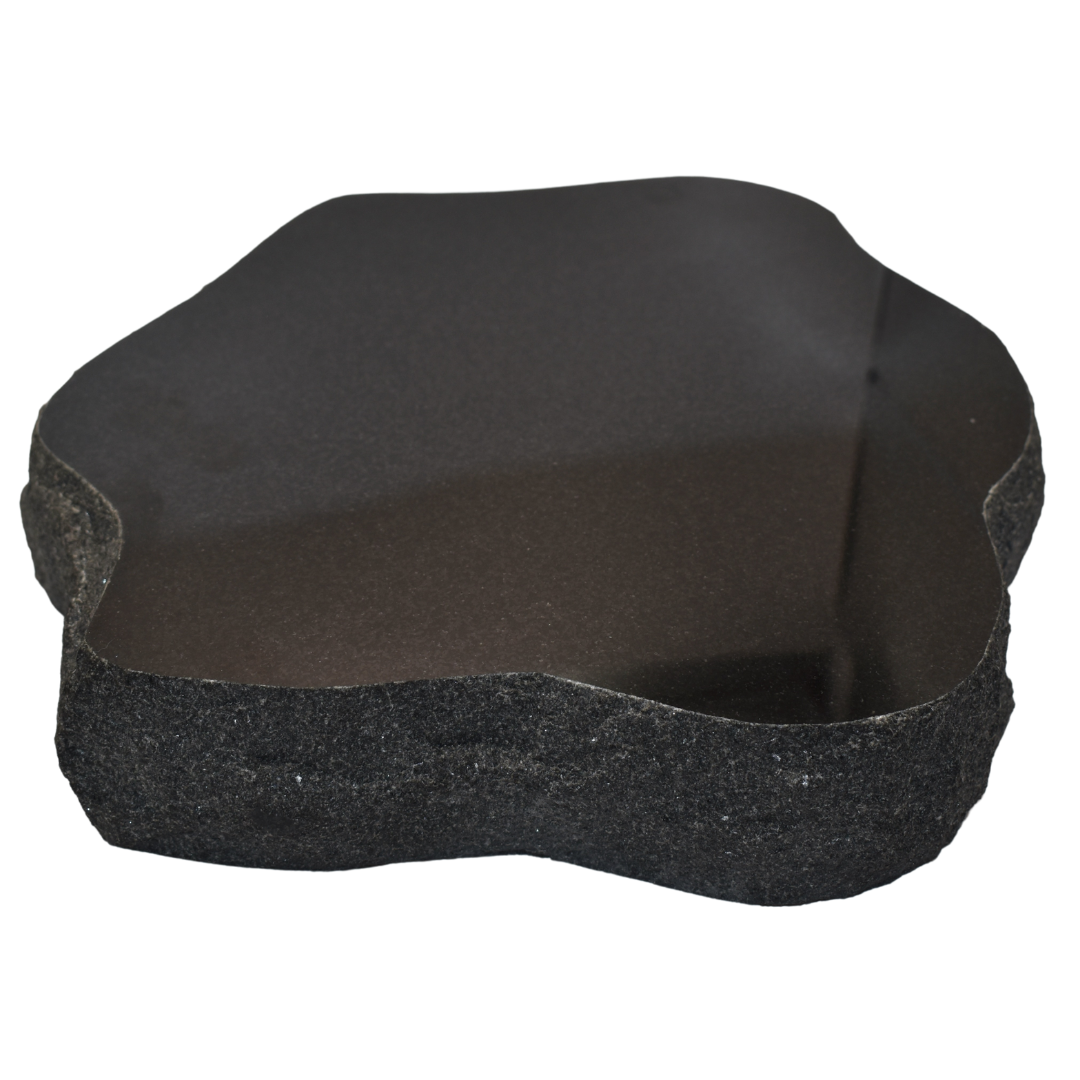 Rustic granite marker